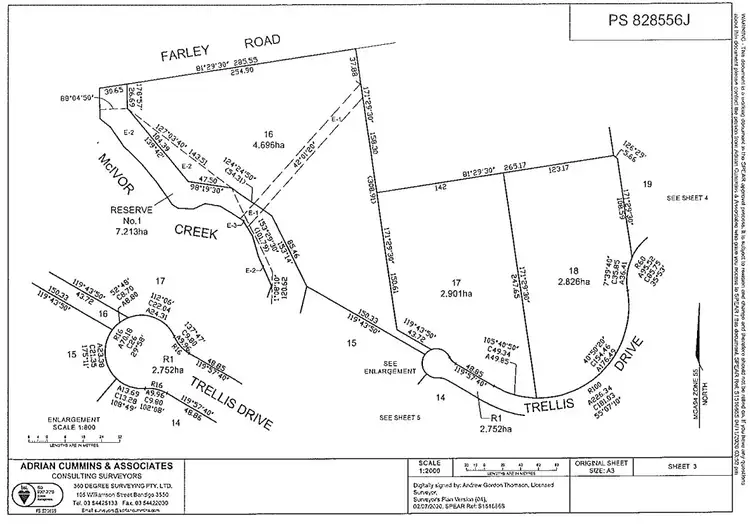 Floorplan of Homely rural property listing, 76 Trellis Drive, Heathcote VIC 3523