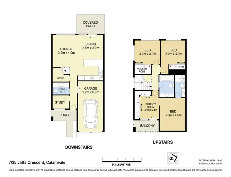 Floorplan of Homely townhouse listing, 7/35 Jaffa Crescent, Calamvale QLD 4116