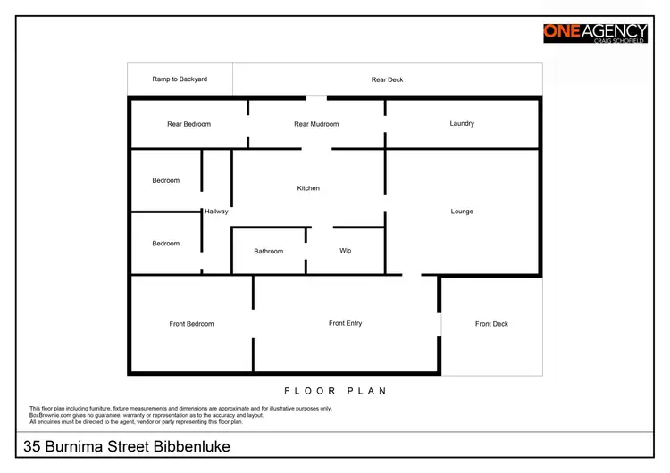 Floorplan of Homely house listing, 35 Burnima Street, Bibbenluke NSW 2632