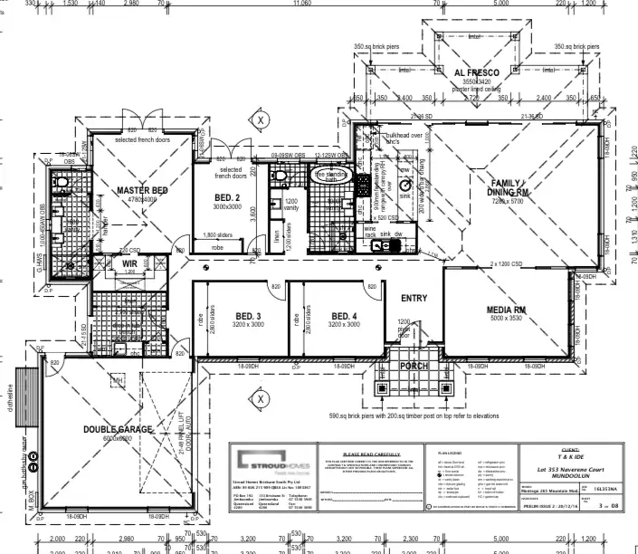 Floorplan of Homely house listing, 65 Navereno Court, Mundoolun QLD 4285