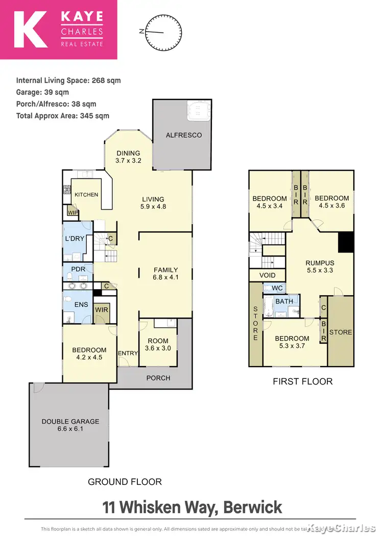 Floorplan of Homely house listing, 11 Whisken Way, Berwick VIC 3806
