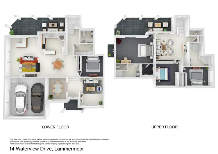 Floorplan of Homely house listing, 14 Waterview Drive, Lammermoor QLD 4703