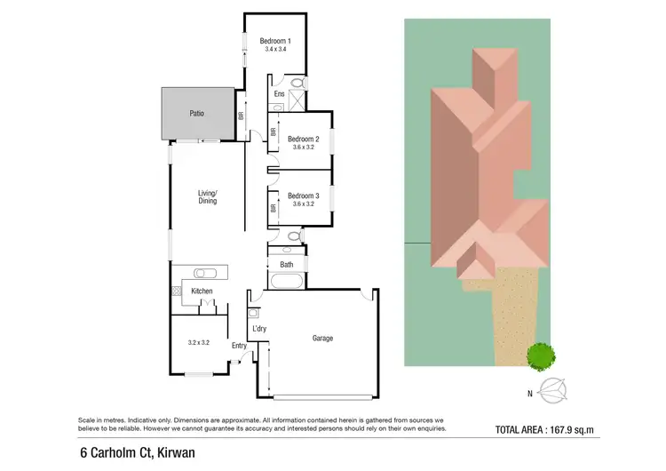 Floorplan of Homely house listing, 6 Carholm Court, Kirwan QLD 4817