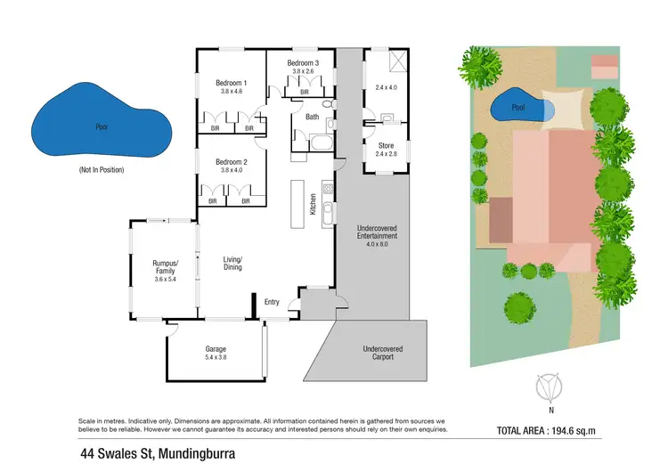 Floorplan of Homely house listing, 44 Swales Street, Mundingburra QLD 4812