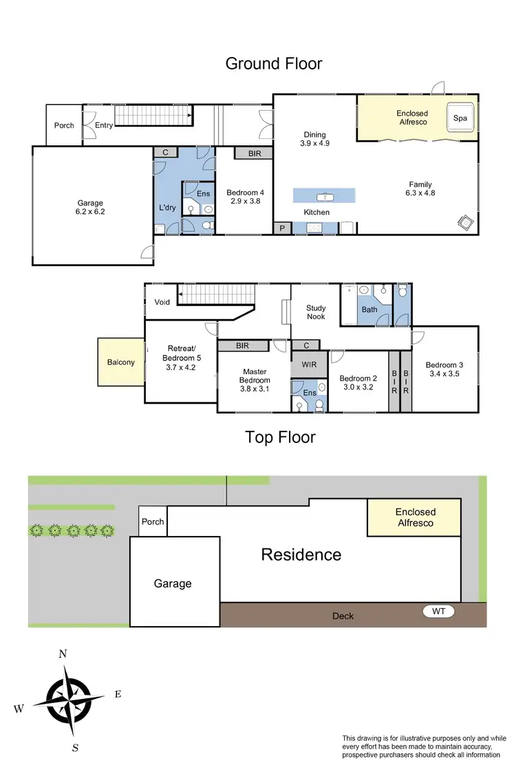 Floorplan of Homely house listing, 19 DOVETON AVENUE, Eumemmerring VIC 3177