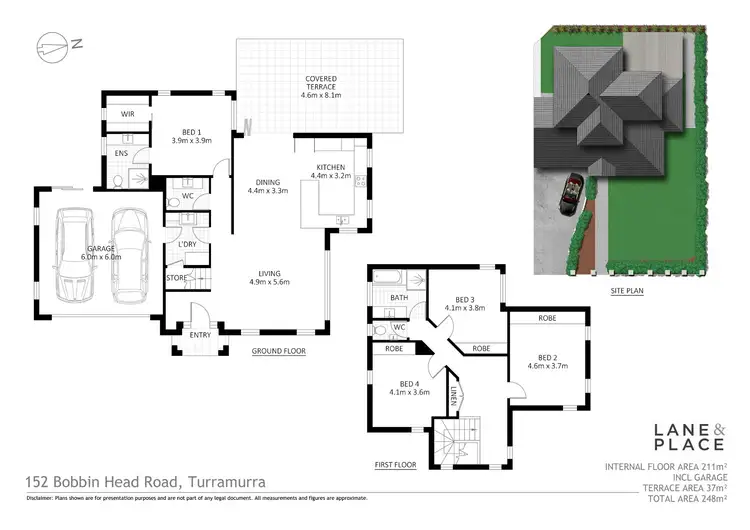 Floorplan of Homely house listing, 152 Bobbin Head Road, Turramurra NSW 2074