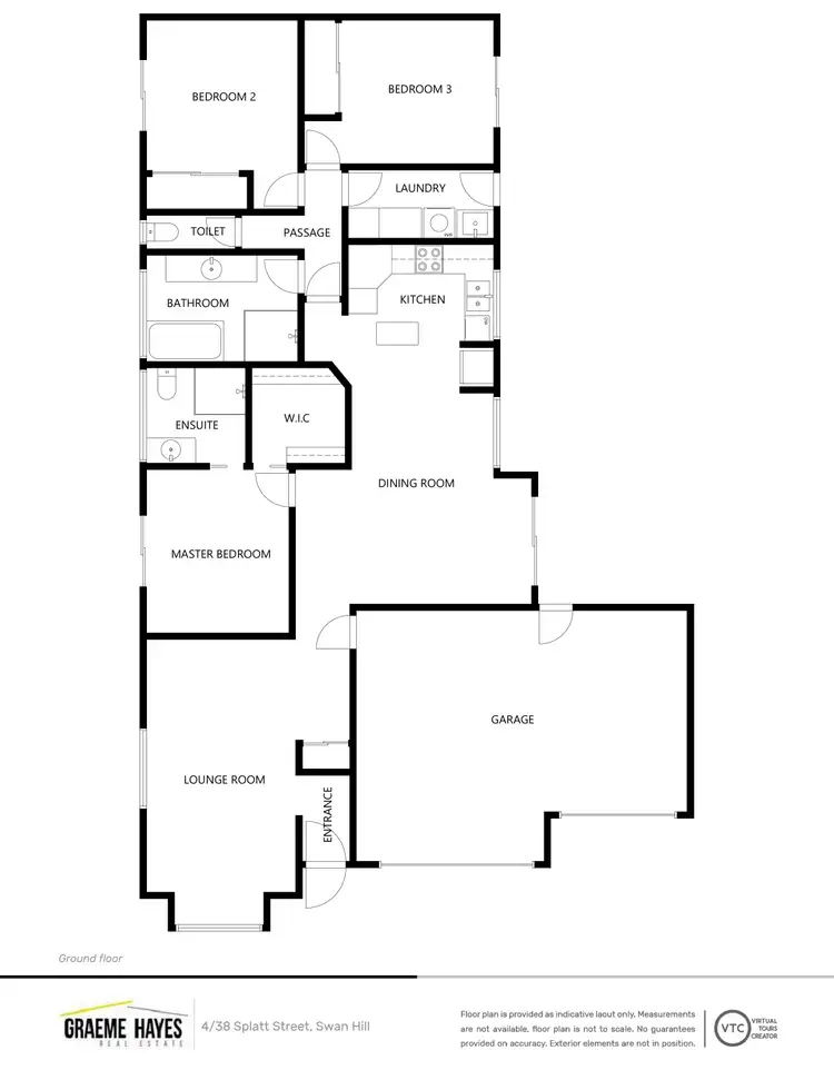Floorplan of Homely unit listing, 4/38 Splatt Street, Swan Hill VIC 3585