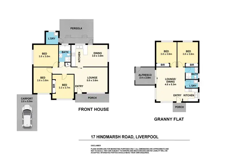 Floorplan of Homely house listing, 17 Hindmarsh Road, Liverpool NSW 2170