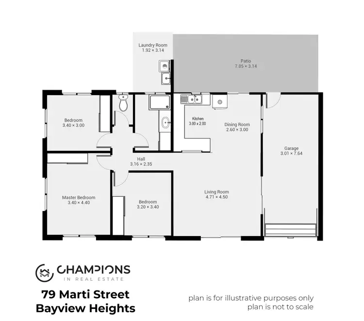Floorplan of Homely house listing, 79 Marti Street, Bayview Heights QLD 4868