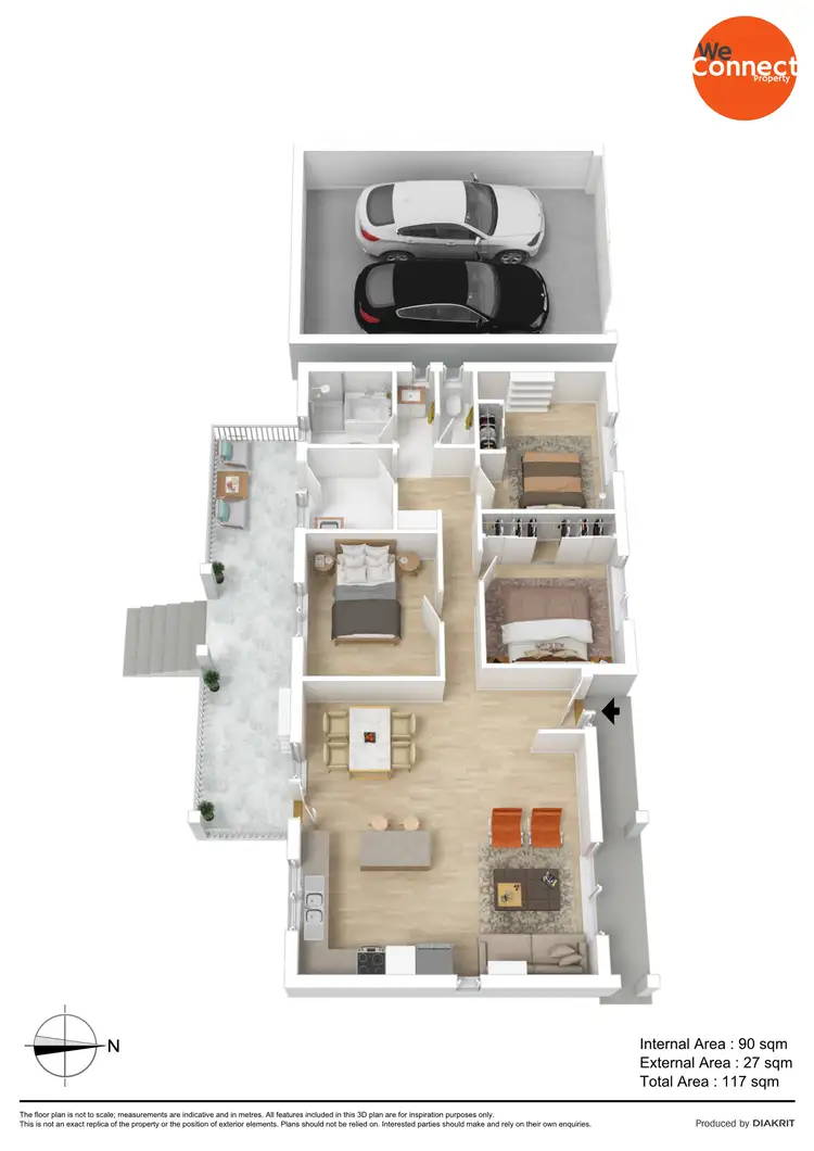 Floorplan of Homely house listing, 16 Narvik Crescent, Hackham West SA 5163