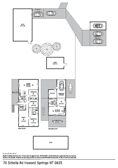 Floorplan of Homely house listing, 70 Sittella Road, Howard Springs NT 835