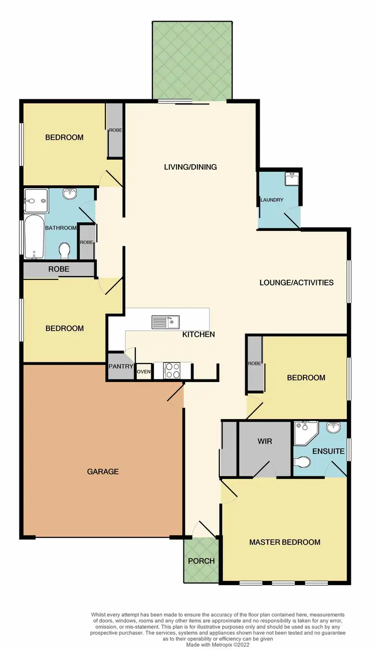 Floorplan of Homely house listing, 34 Ruby Road, Rutherford NSW 2320