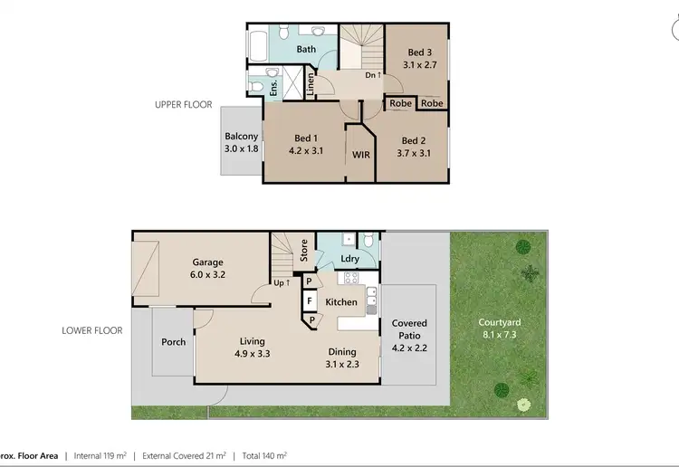 Floorplan of Homely townhouse listing, 36/27 Heathwood St, Taigum QLD 4018