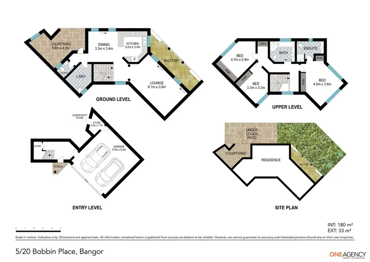 Floorplan of Homely townhouse listing, 5/20 Bobbin Place, Bangor NSW 2234