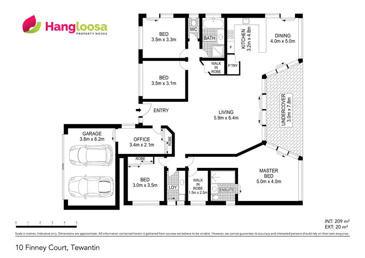 Floorplan of Homely house listing, 10 Finney Court, Tewantin QLD 4565