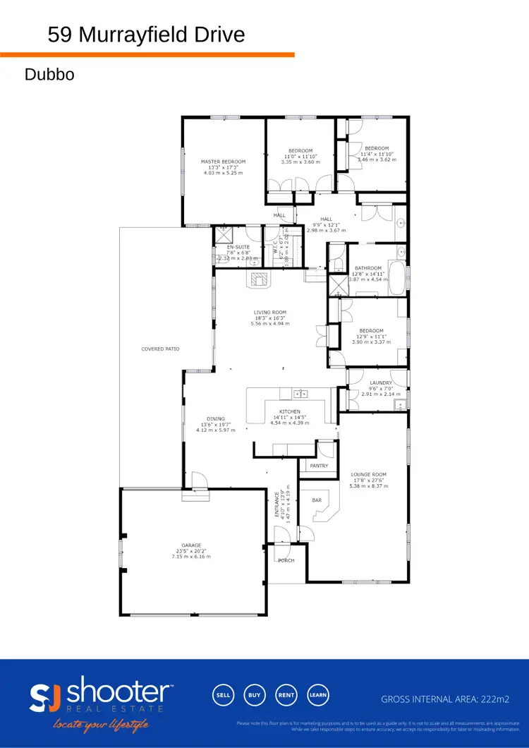 Floorplan of Homely house listing, 59 Murrayfield Drive, Dubbo NSW 2830