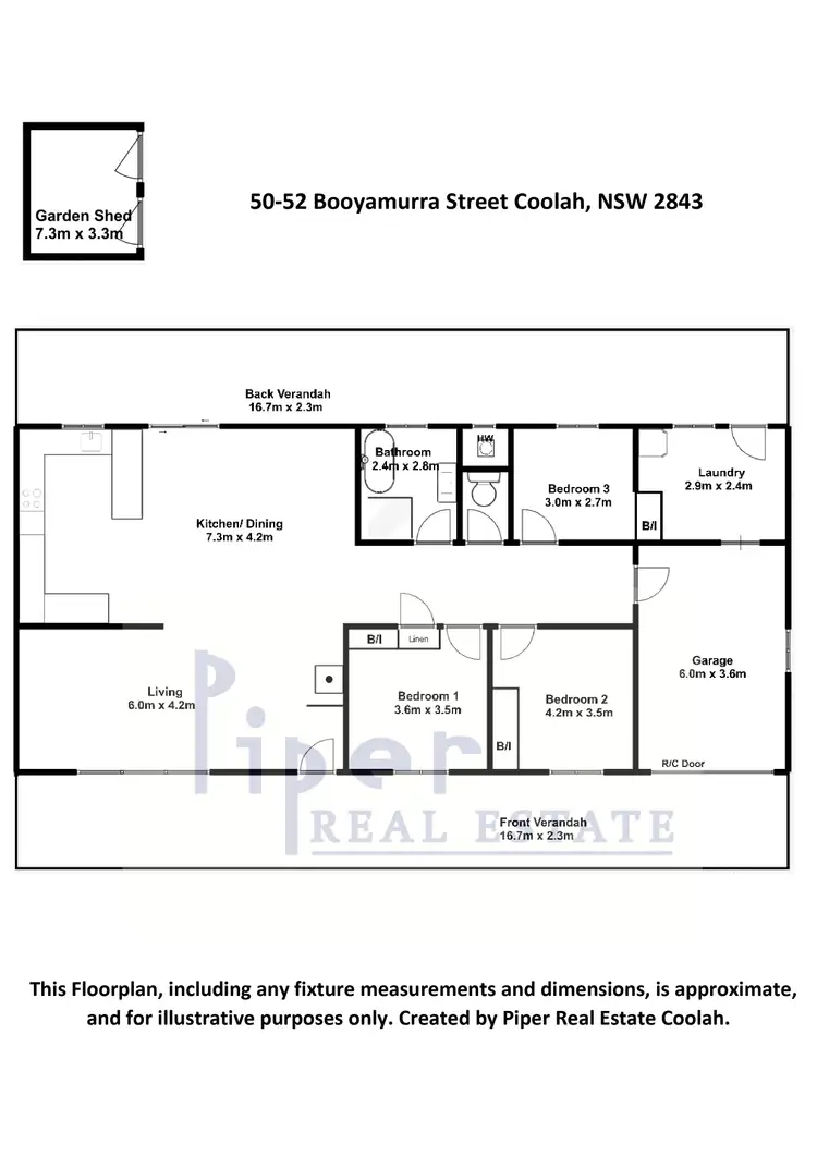 Floorplan of Homely house listing, 50-52 Booyamurra Street, Coolah NSW 2843