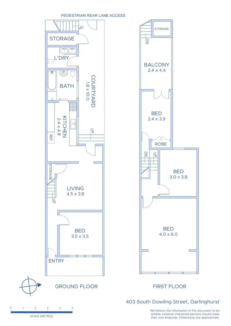 Floorplan of Homely house listing, 403 South Dowling Street, Darlinghurst NSW 2010