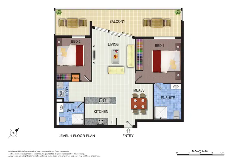 Floorplan of Homely apartment listing, 46/275 Flemington Road, Franklin ACT 2913