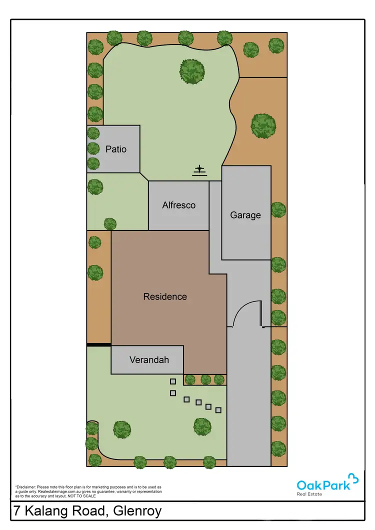 Floorplan of Homely house listing, 7 Kalang Road, Glenroy VIC 3046
