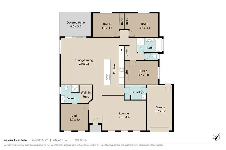 Floorplan of Homely house listing, 8 Trevor Street, Bellbird Park QLD 4300