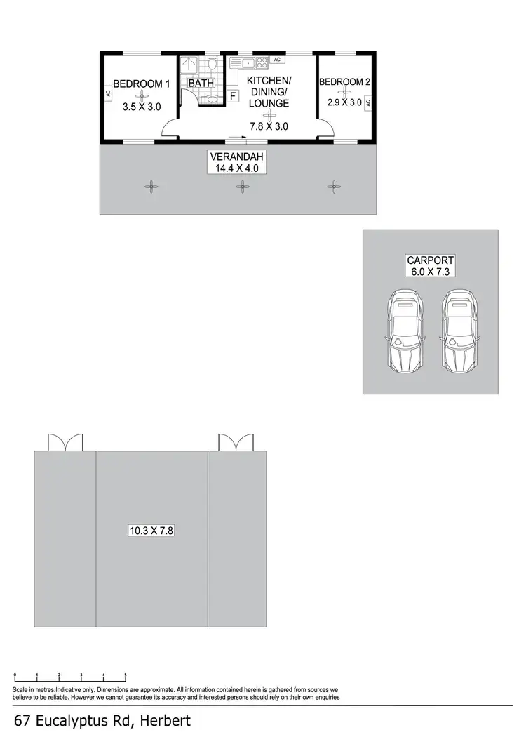 Floorplan of Homely house listing, 67 Eucalyptus Road, Herbert NT 836