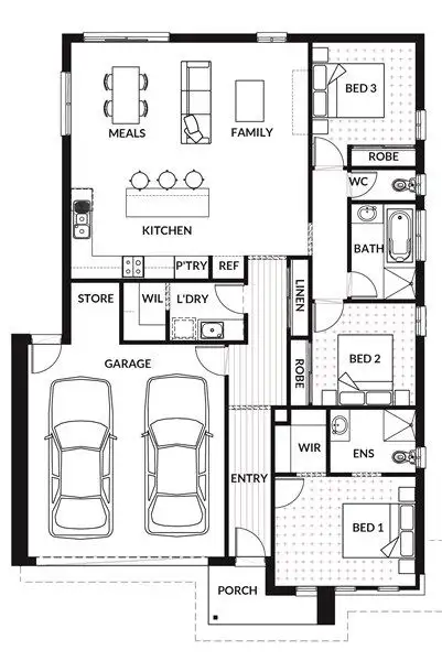 Floorplan of Homely unit listing, 7/230 PRINCES HIGHWAY, Beaconsfield VIC 3807