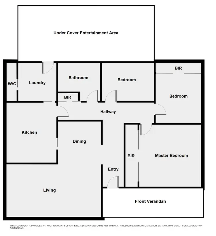 Floorplan of Homely house listing, 30 Campbell Street, Warracknabeal VIC 3393