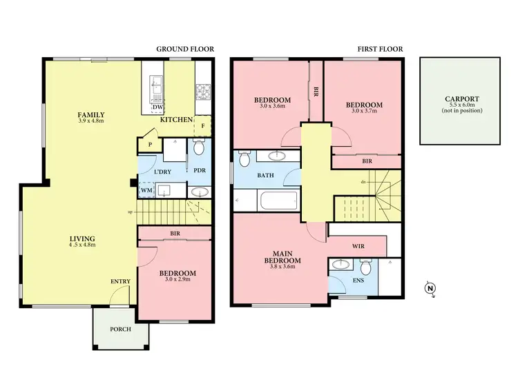 Floorplan of Homely house listing, 1 Waterview Drive, Mernda VIC 3754
