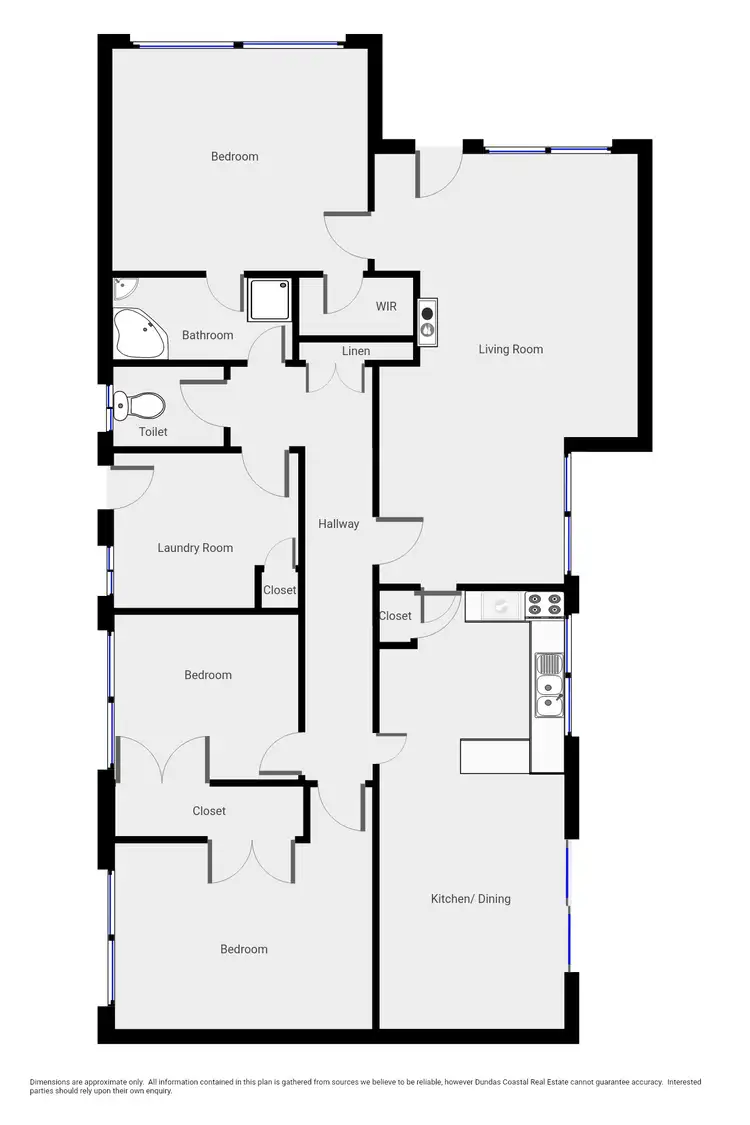 Floorplan of Homely house listing, 40 King Street, Portland VIC 3305