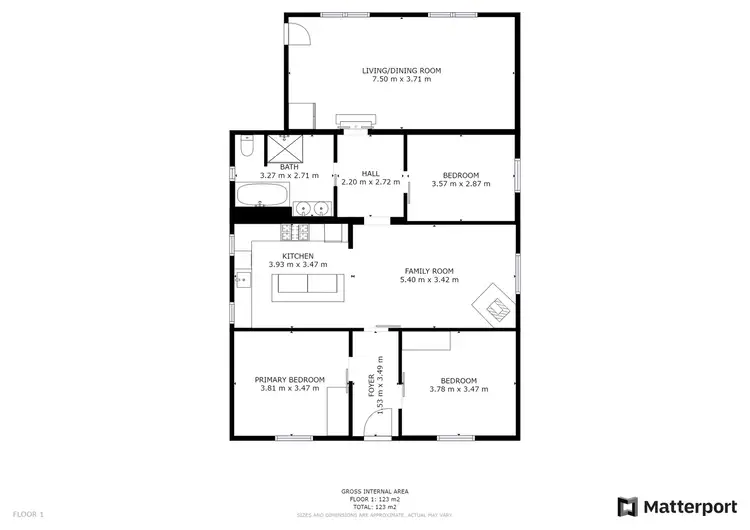 Floorplan of Homely house listing, 44 Johnston Street, Boulder WA 6432