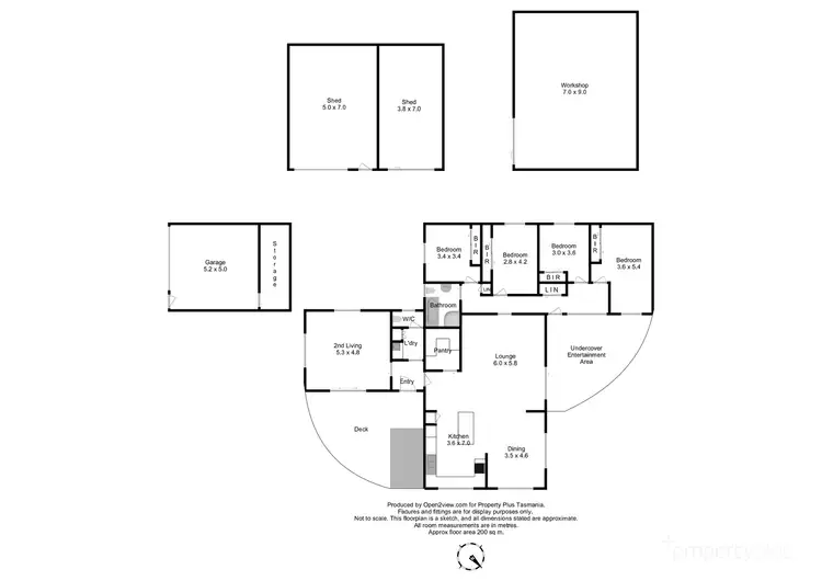 Floorplan of Homely house listing, 47 Bretts Road, North Motton TAS 7315