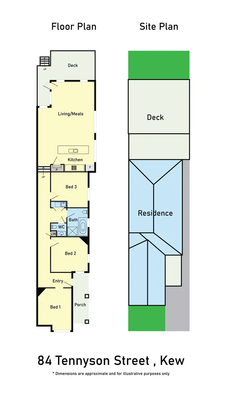 Floorplan of Homely house listing, 84 Tennyson Street, Kew VIC 3101