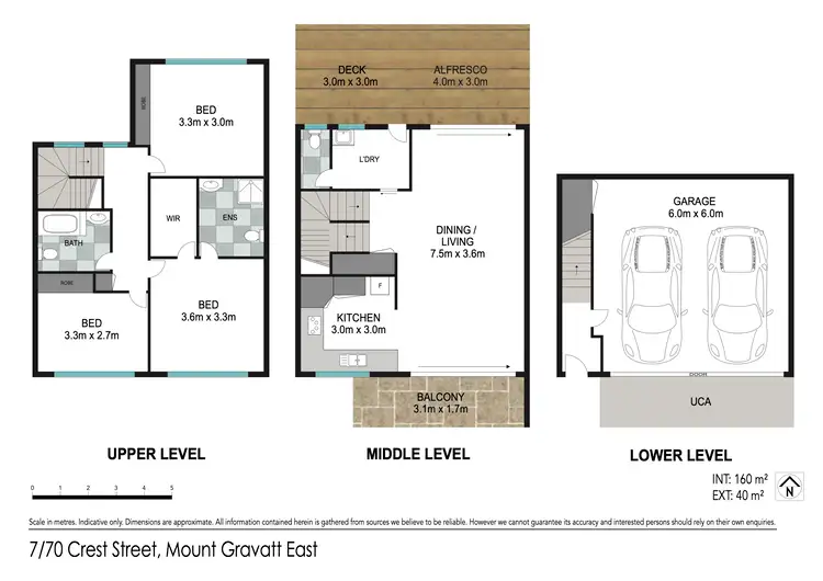 Floorplan of Homely townhouse listing, 7/70 CREST STREET, Mount Gravatt East QLD 4122