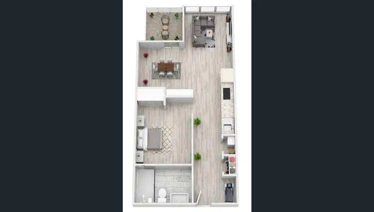 Floorplan of Homely apartment listing, 33 ROSE LANE, Melbourne VIC 3000
