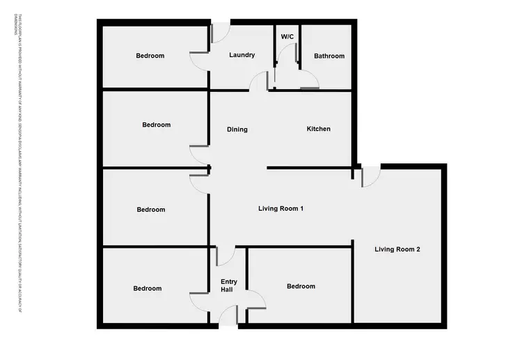 Floorplan of Homely house listing, 22 Rockley Street, Nhill VIC 3418