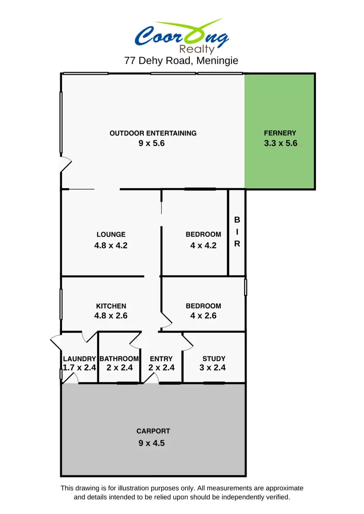 Floorplan of Homely house listing, 77 Dehy Road, Meningie SA 5264
