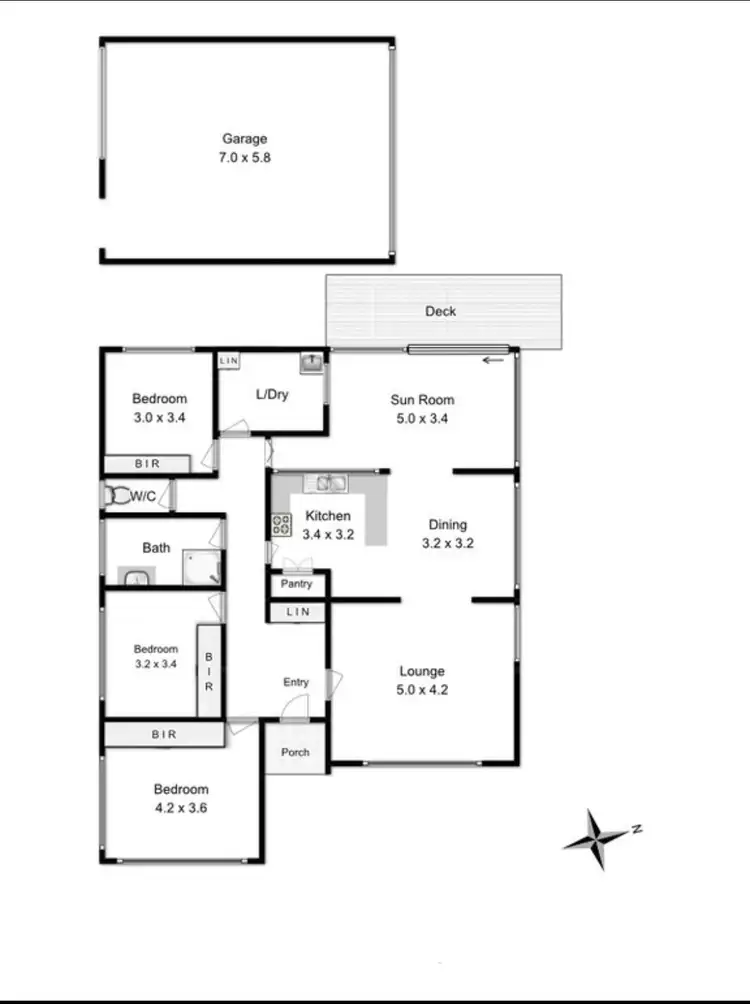 Floorplan of Homely house listing, 4 Cross Street, East Devonport TAS 7310