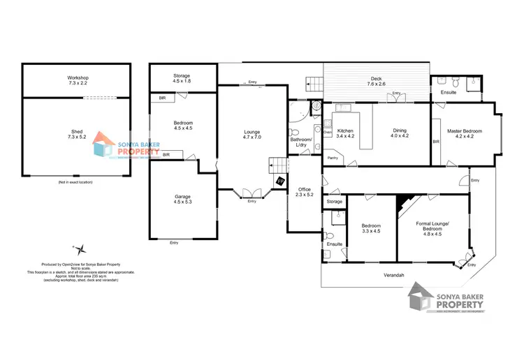 Floorplan of Homely house listing, 21 Gibbons Street, Wynyard TAS 7325