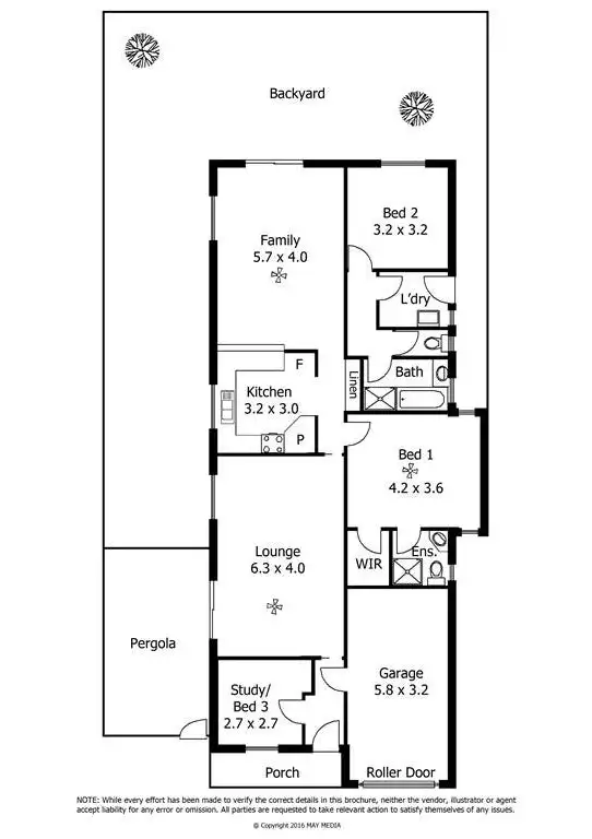 Floorplan of Homely house listing, 4 Field Street, Oakden SA 5086