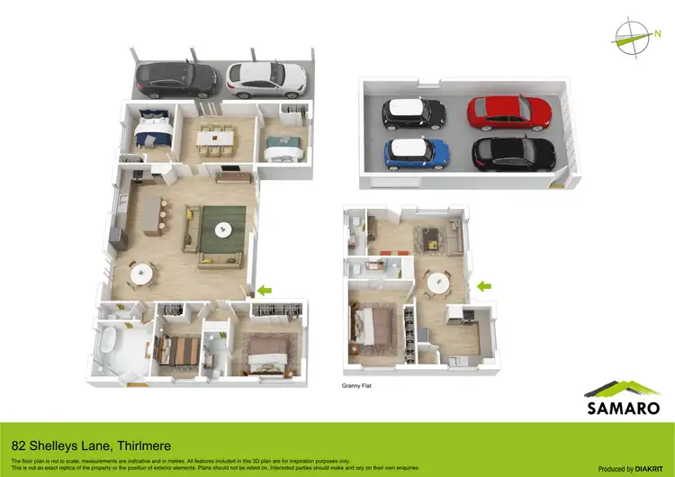 Floorplan of Homely rural property listing, 82 Shelleys Lane, Thirlmere NSW 2572