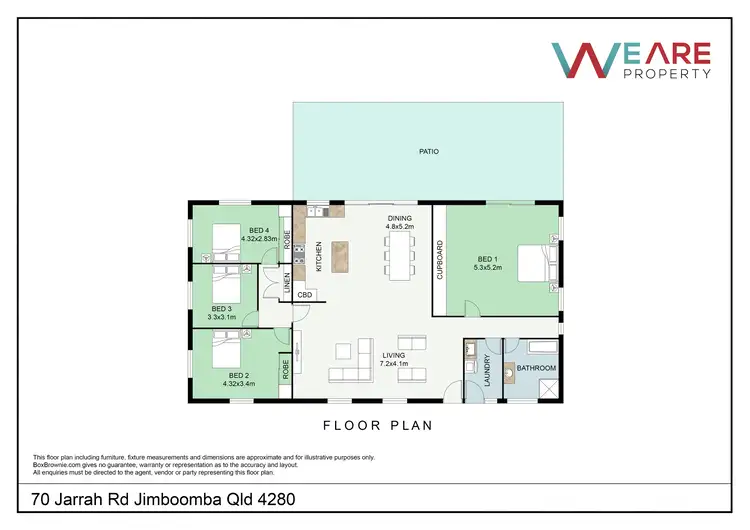 Floorplan of Homely house listing, 70-78 Jarrah Road, Jimboomba QLD 4280