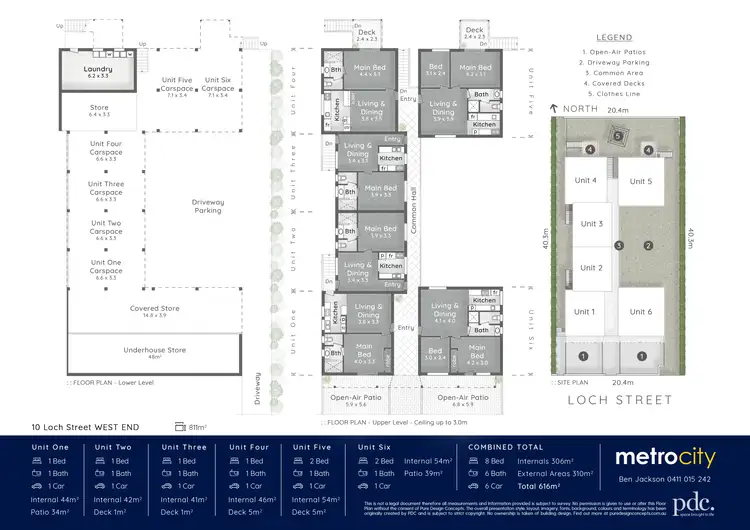 Floorplan of Homely block of units listing, 10 Loch Street, West End QLD 4101