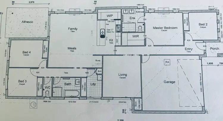Floorplan of Homely house listing, 16 Salter Close, Flagstone QLD 4280