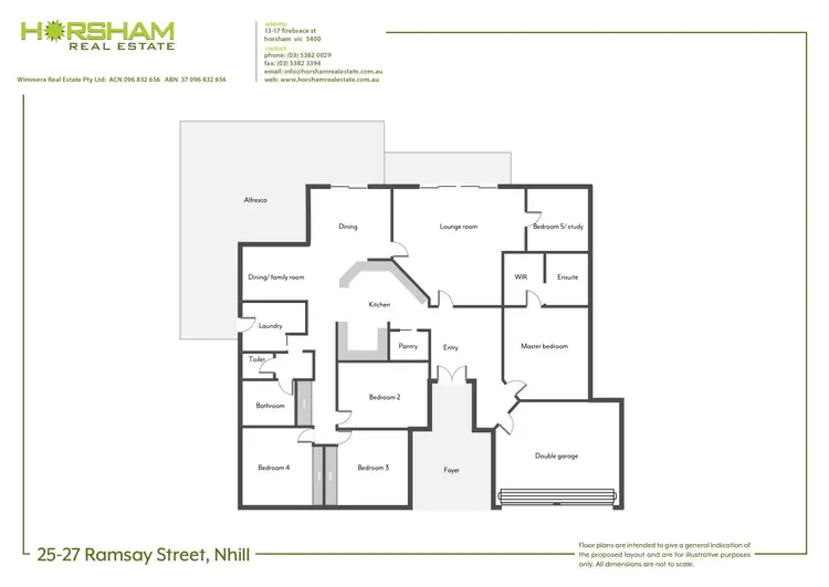 Floorplan of Homely house listing, 25-27 Ramsay Street, Nhill VIC 3418
