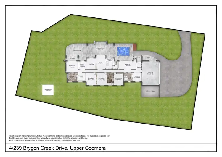 Floorplan of Homely house listing, 4/239 Brygon Creek Drive, Upper Coomera QLD 4209