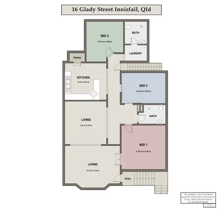 Floorplan of Homely house listing, 16 Glady Street, Innisfail QLD 4860