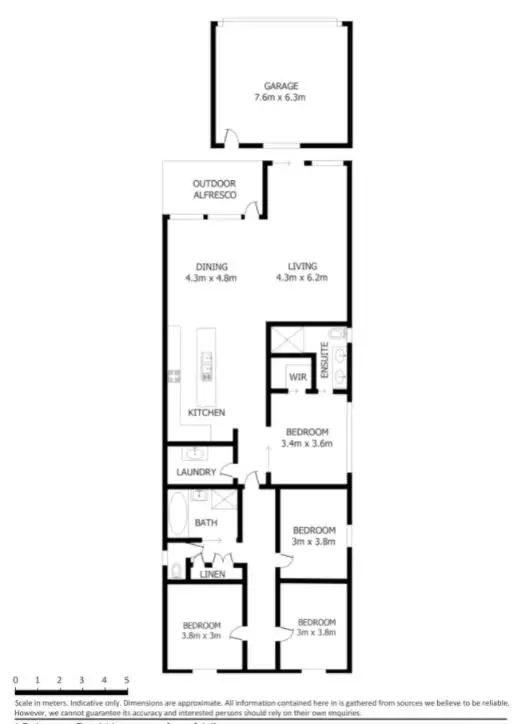 Floorplan of Homely house listing, 12 Lava Street, Warrnambool VIC 3280