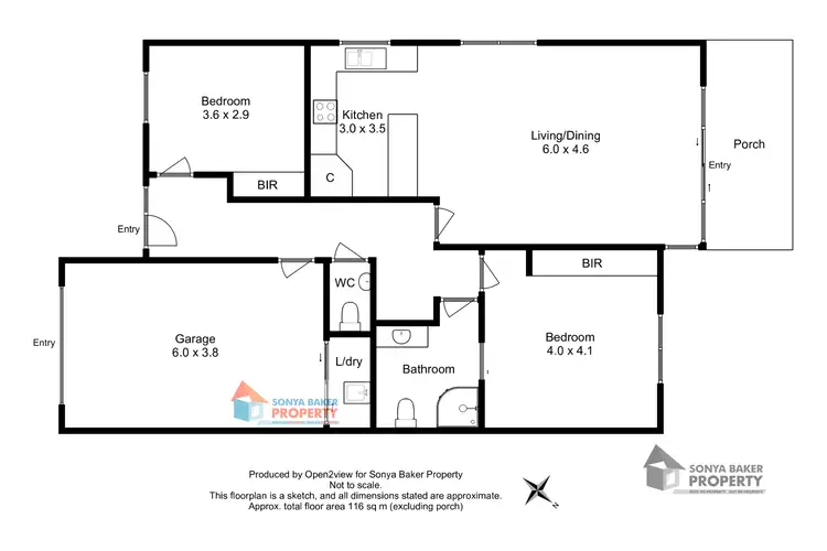 Floorplan of Homely villa listing, 6/1 Moore Court, Wynyard TAS 7325