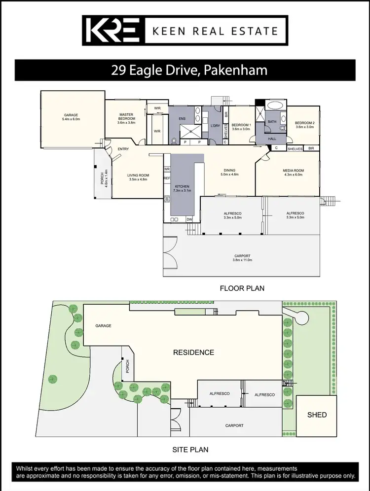 Floorplan of Homely house listing, 29 Eagle Drive, Pakenham VIC 3810